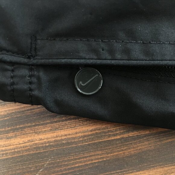 [Nike] Black Mesh Lined Wide Leg Capris | L | Good - Picture 7 of 13